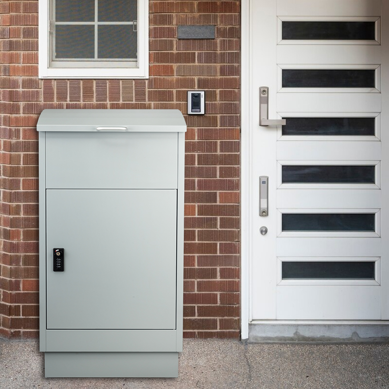 custom steel mailbox Maßgeschneiderter Briefkasten aus Stahl