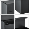 Zenewood verzinkte Stahlwandmontage Outdoor Mailbox - W1839