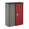 Zenewood verzinkte Stahlwandmontage Moderne Design Mailbox - WP014