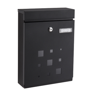 Zenewood verzinkte Stahlwandmontage Moderne Design Mailbox - WLD18G