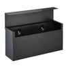 Zenewood verzinkte Stahlwandmontage Outdoor Mailbox - W1839