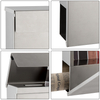 Zenewood Briefkasten zur Wandmontage aus Edelstahl – W1518