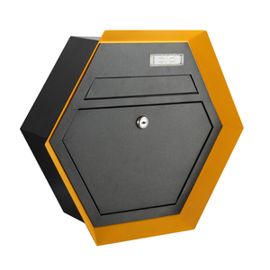 Zenewood verzinkte Stahlwandmontage Outdoor Cluster Mailbox - WPM34G