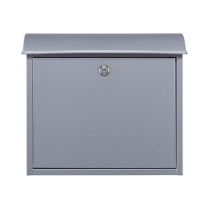 Zenewood-Briefkasten aus verzinktem Stahl zur Wandmontage – W1806