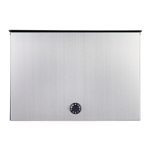 Zenewood-Briefkasten aus verzinktem Stahl zur Wandmontage – W1740