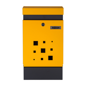 Zenewood verzinkte Stahlwandmontage Outdoor Mailbox - WLD20