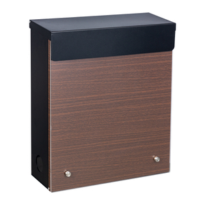 Zenewood Briefkasten aus verzinktem Stahl zur Wandmontage – B2363