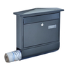 Zenewood Wall Mount Outdoor Mailbox - W1831