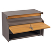 Zenewood Holzkorn verzinkter Stahlwandmontage Outdoor Mailbox - W1834