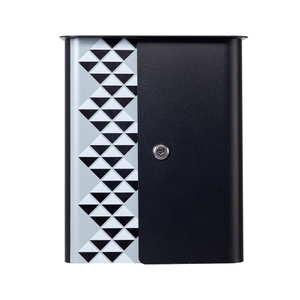 Wandmontierter Briefkasten aus verzinktem Stahl von Zenewood – W1815