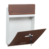 Zenewood Wall Mount Outdoor Holzdruckmailbox - W1509WT