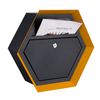 Zenewood verzinkte Stahlwandmontage Outdoor Cluster Mailbox - WPM34G