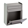 Zenewood verzinkte Stahlwandmontage Cluster Mailbox - WLC007