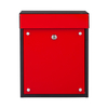 Zenewood verzinkte Stahlwandmontage Moderne Design Mailbox - WP010