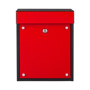 Zenewood verzinkte Stahlwandmontage Moderne Design Mailbox - WP010