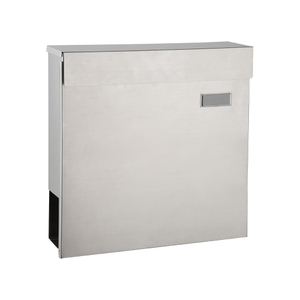 Zenewood Briefkasten zur Wandmontage aus Edelstahl – W1518