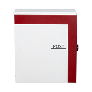 Zenewood Briefkasten aus verzinktem Stahl zur Wandmontage – B2375