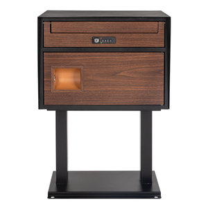 Zenewood Standbriefkasten aus verzinktem Stahl – B2393