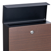 Zenewood Briefkasten aus verzinktem Stahl zur Wandmontage – B2363