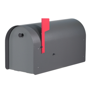 Zenewood-Briefkasten im amerikanischen Stil aus verzinktem Stahl – W1881