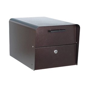 Zenewood-Briefkasten im amerikanischen Stil aus verzinktem Stahl – W1889