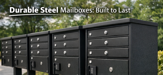 Briefkasten aus Metall