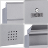Zenewood Wall Mount Outdoor Mailbox - W1509