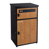 Zenewood Wood Grain Mailbox & Liefersicherheitsbox - WPB034