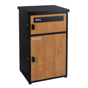Zenewood Wood Grain Mailbox & Liefersicherheitsbox - WPB034