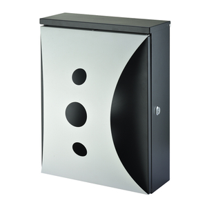 Zenewood verzinkte Stahlwandmontage Moderne Design Mailbox - W1840