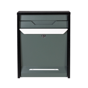 Zenewood Briefkasten zur Wandmontage aus verzinktem Stahl – B2414